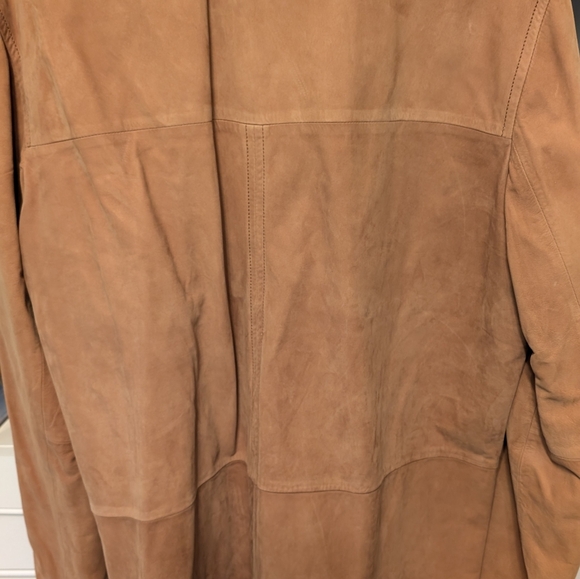 NWOT's Zegna Sport men's suede XXL light weight, gorgeous  suede and stitching - Picture 13 of 13